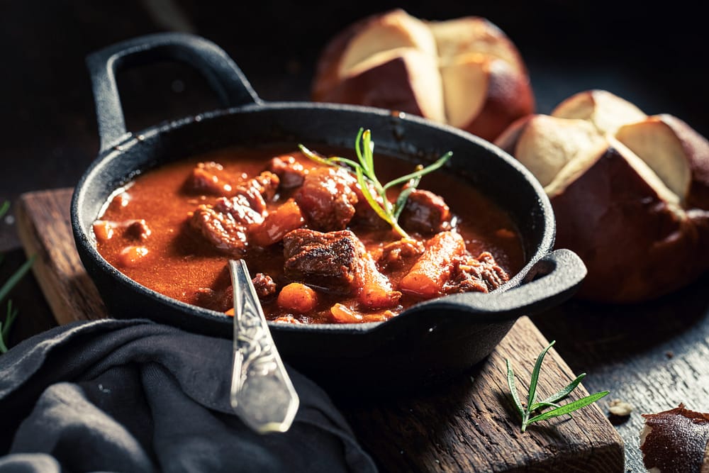 Enjoyable goulash soup