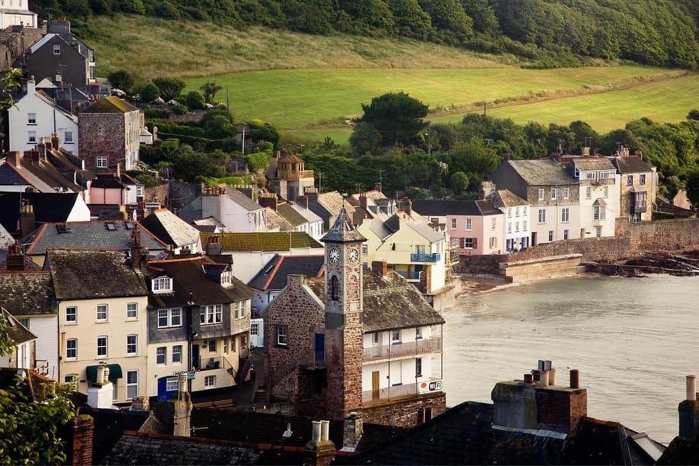 Charming coastal town of Sidmouth with seaside views and relaxed atmosphere